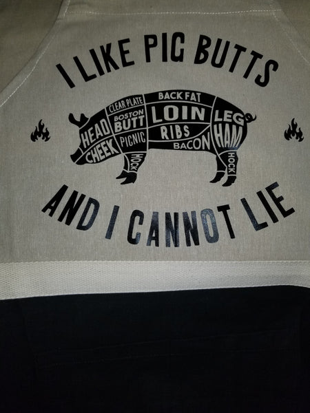 Aprons - I Like Pig Butts