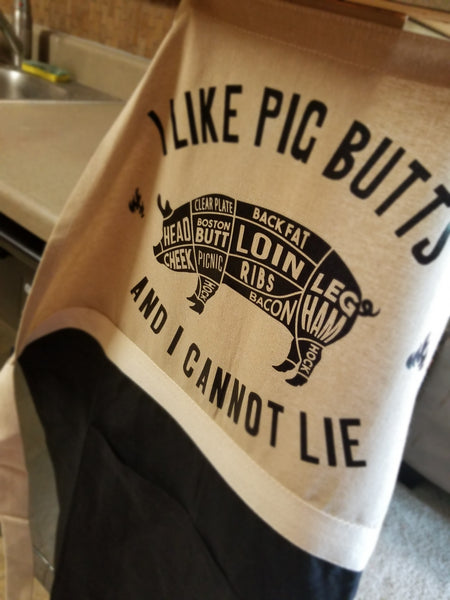 Aprons - I Like Pig Butts
